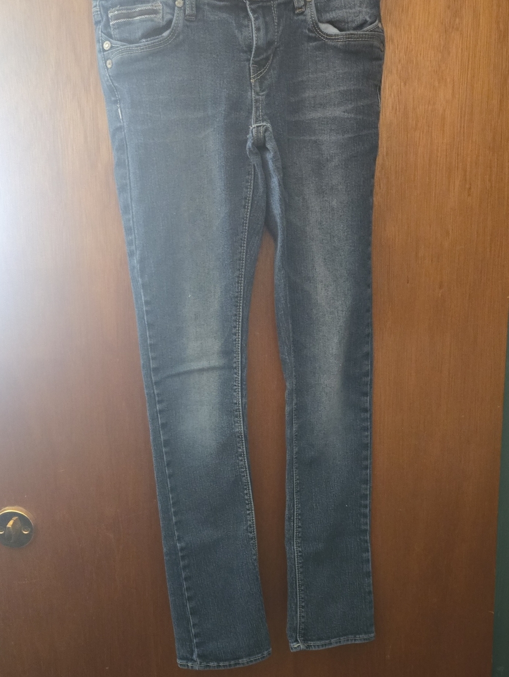 Girls Slim Straight Levi's in  Dark Denim Blue sz 14 regular